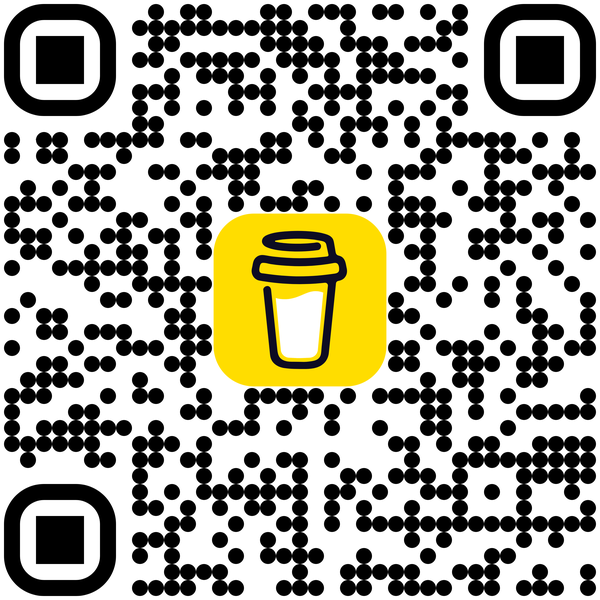 QR code for the Buy Me a Coffee page